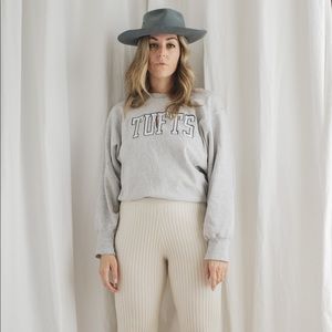 SOLD Vintage reverse weave champion Tufts sweatshirt